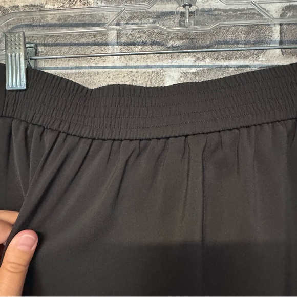 NEW Quince Stretch Crepe Classic Trouser Pants black pockets - Picture 11 of 14